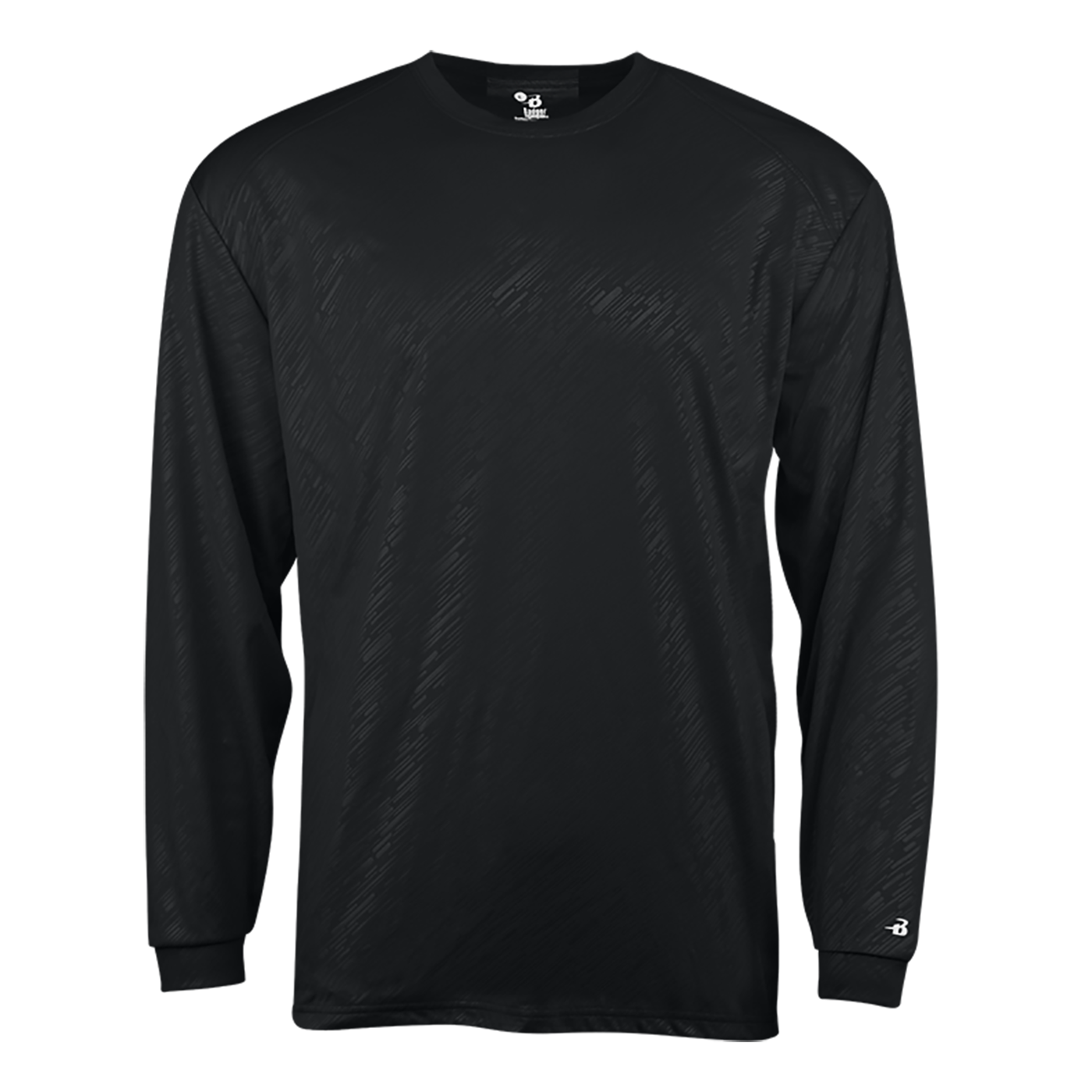 Line Embossed L/S Youth Tee