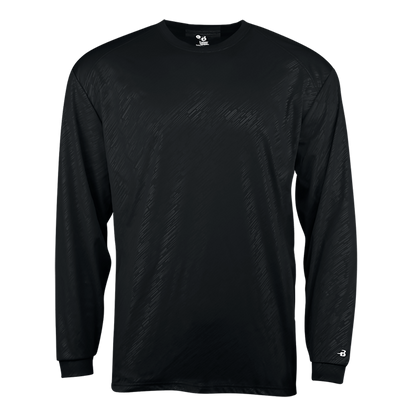 Line Embossed L/S Youth Tee