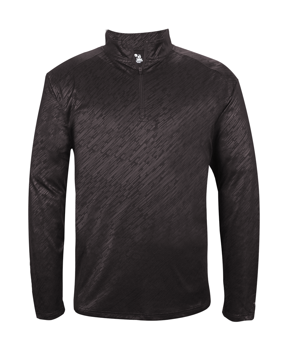 Line Embossed 1/4 Zip