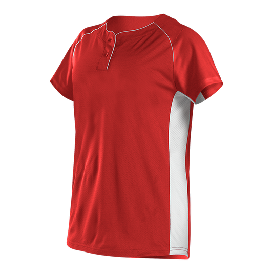 Womens Fastpitch 2 Button Jersey