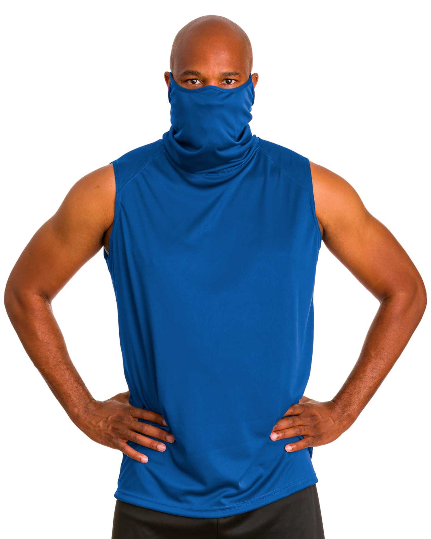 2B1 Sleeveless Performance Tee with Mask