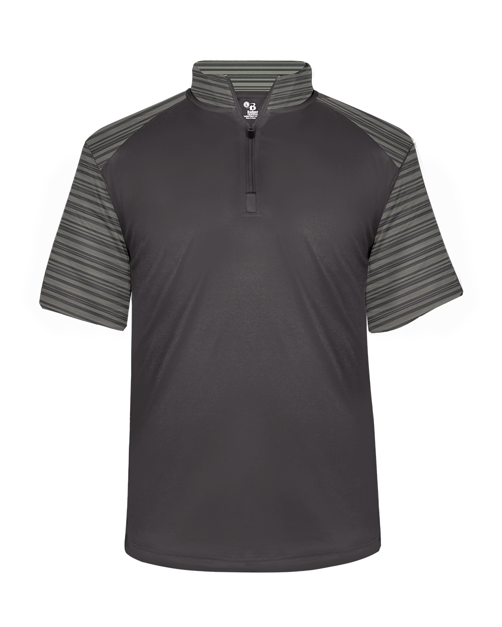 Sport Stripe S/S 1/4 Zip