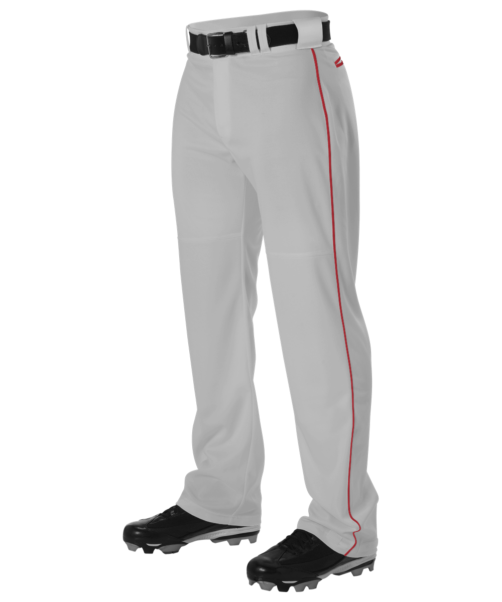 Adult Warp Knit Baseball Pant With Side Braid