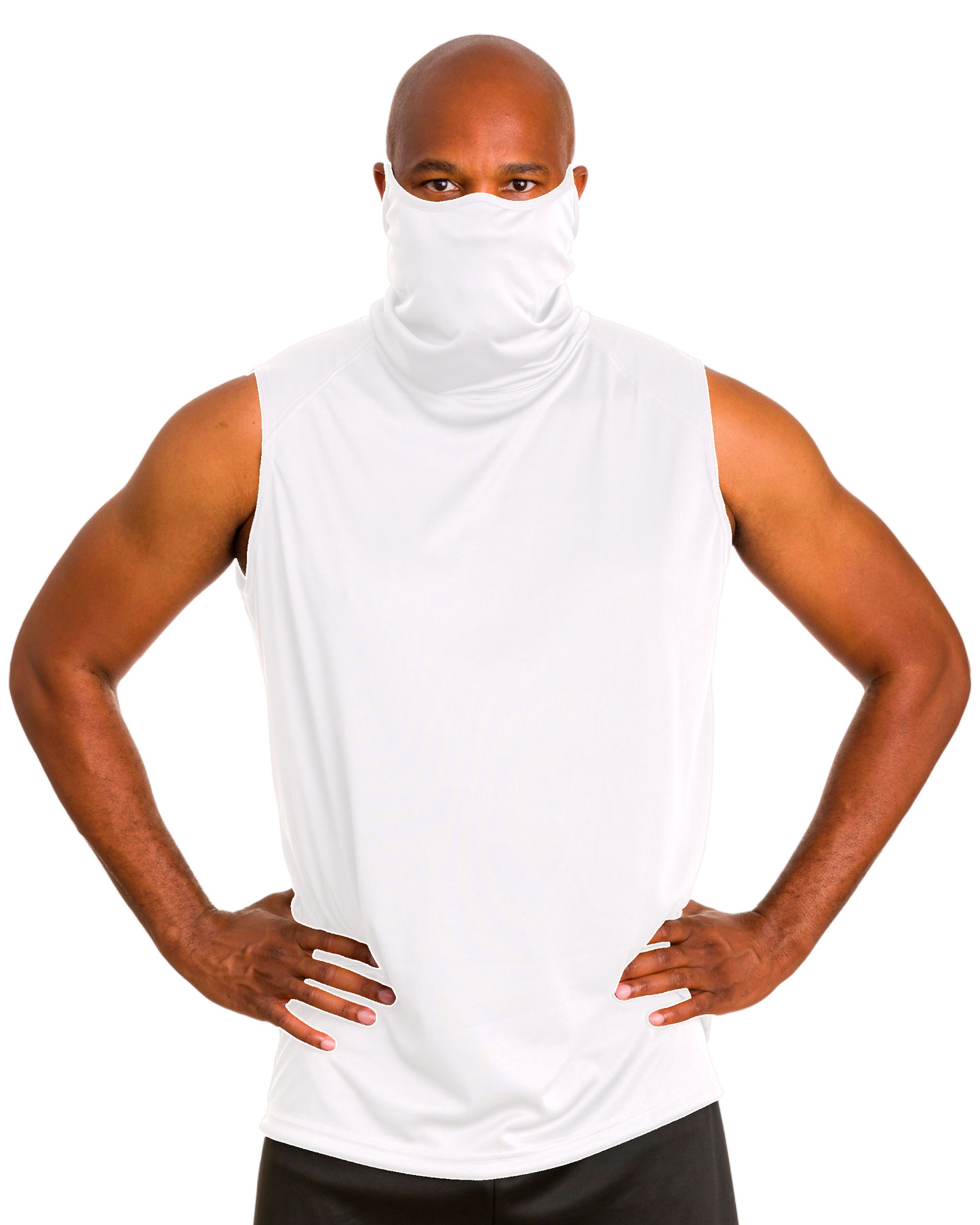 2B1 Sleeveless Performance Tee with Mask