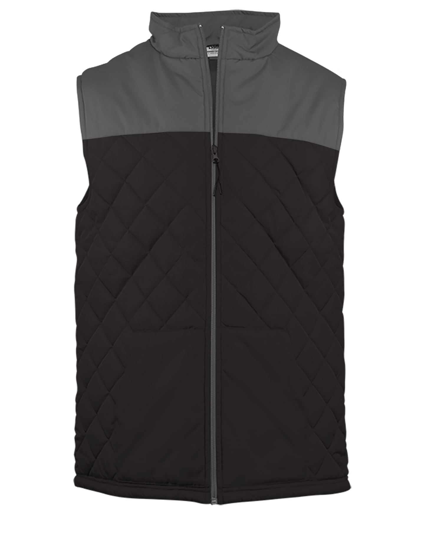 Colorblock Quilted Vest