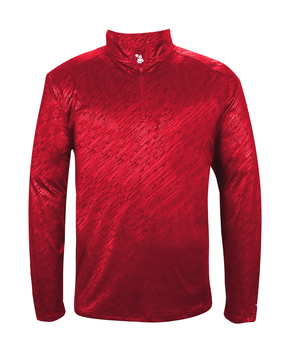 Line Embossed 1/4 Zip