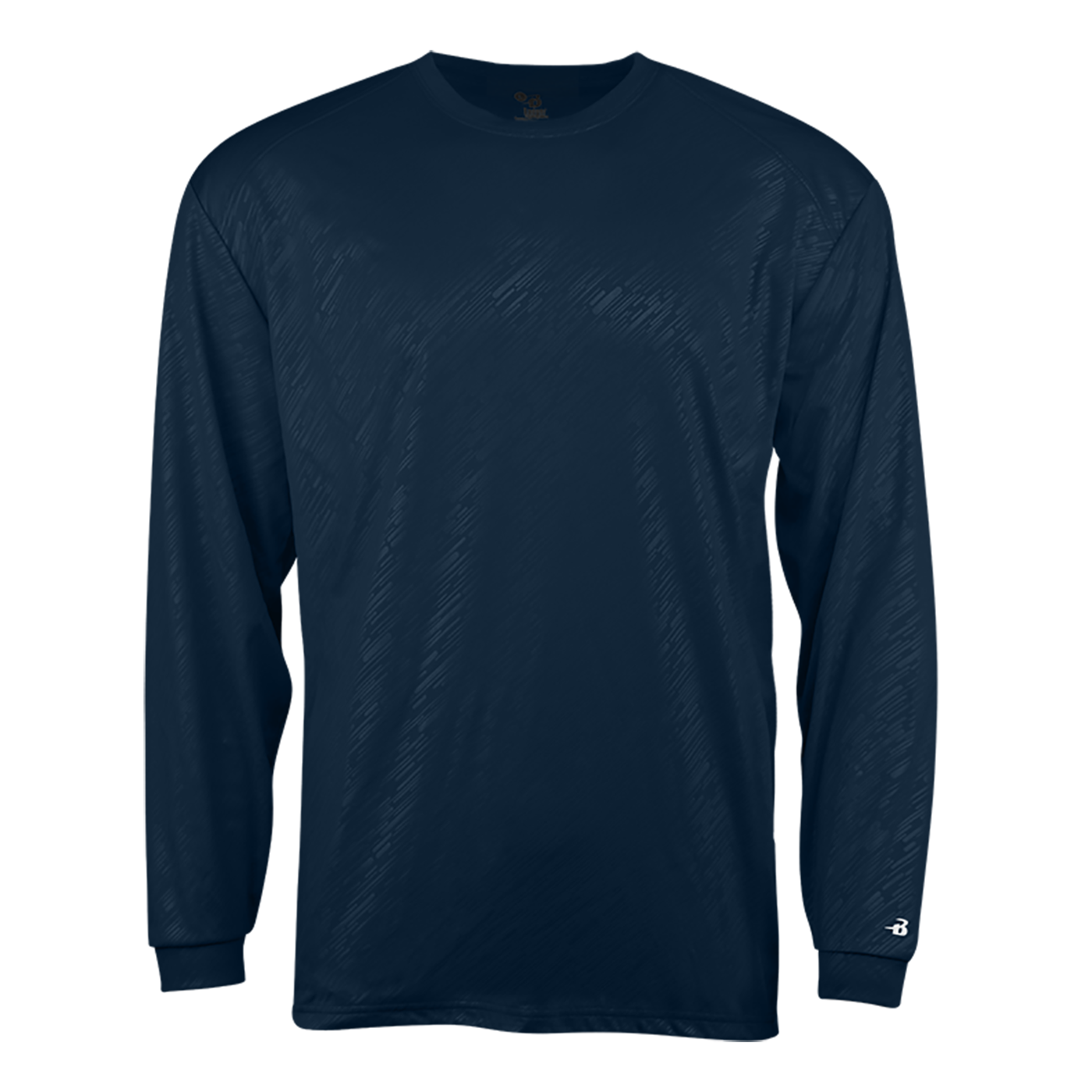 Line Embossed L/S Youth Tee