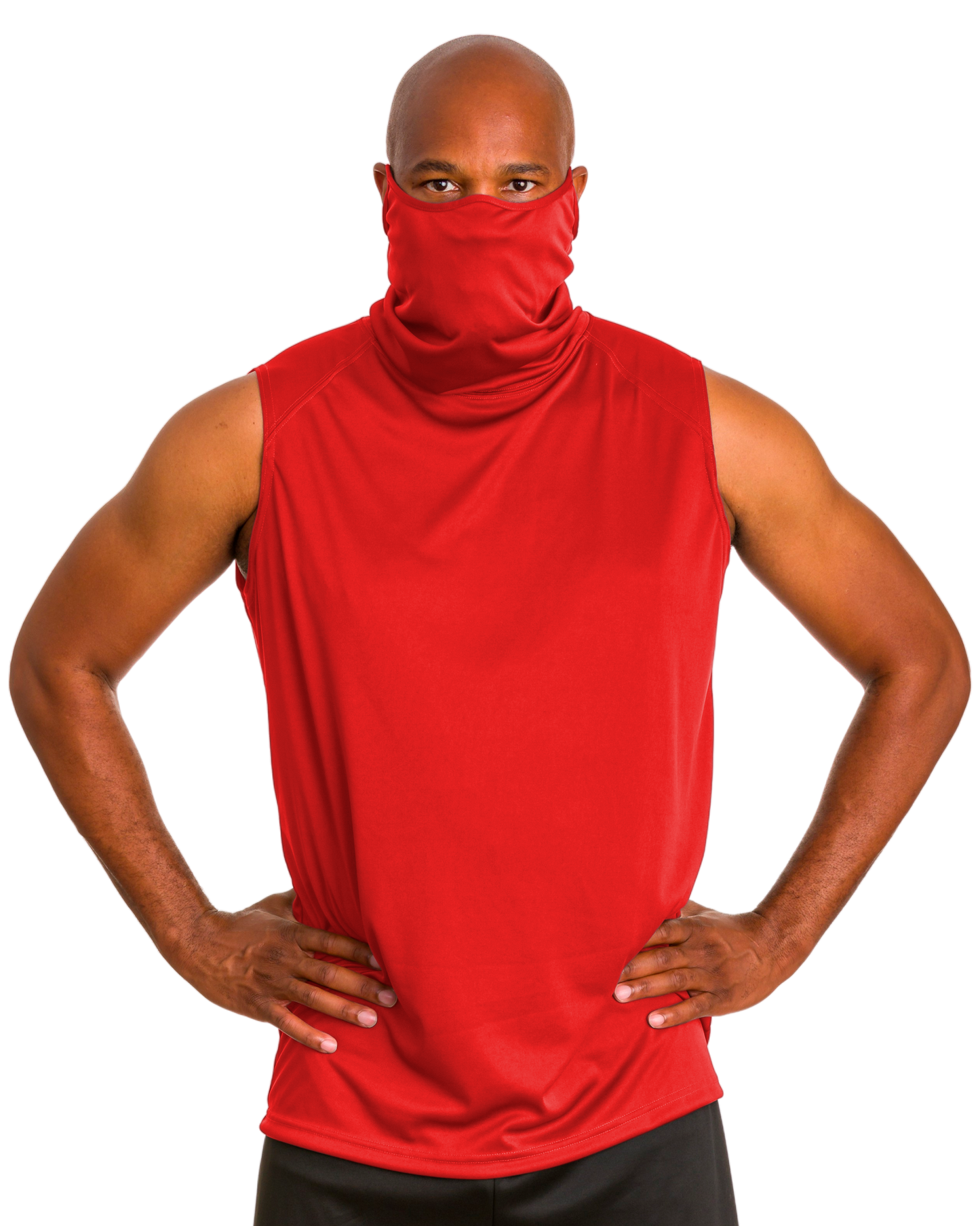 2B1 Sleeveless Performance Tee with Mask