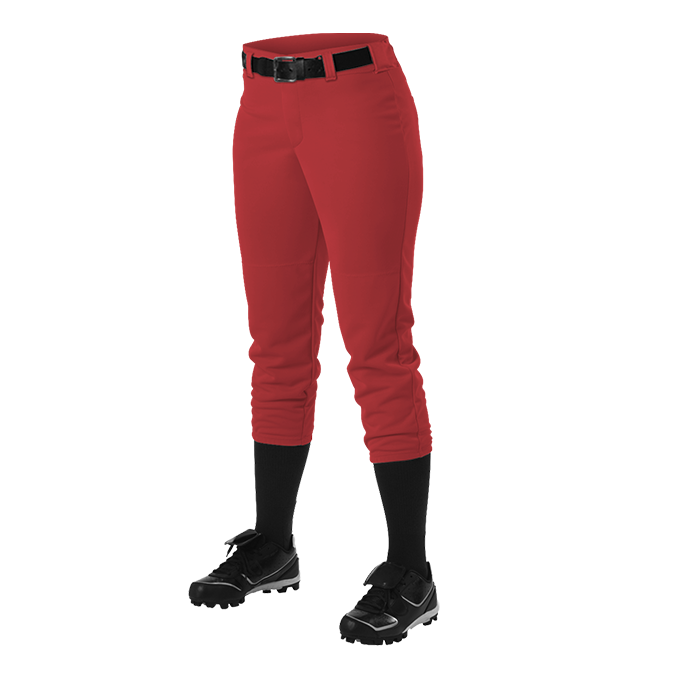 Womens Belt Loop Fastpitch Pant