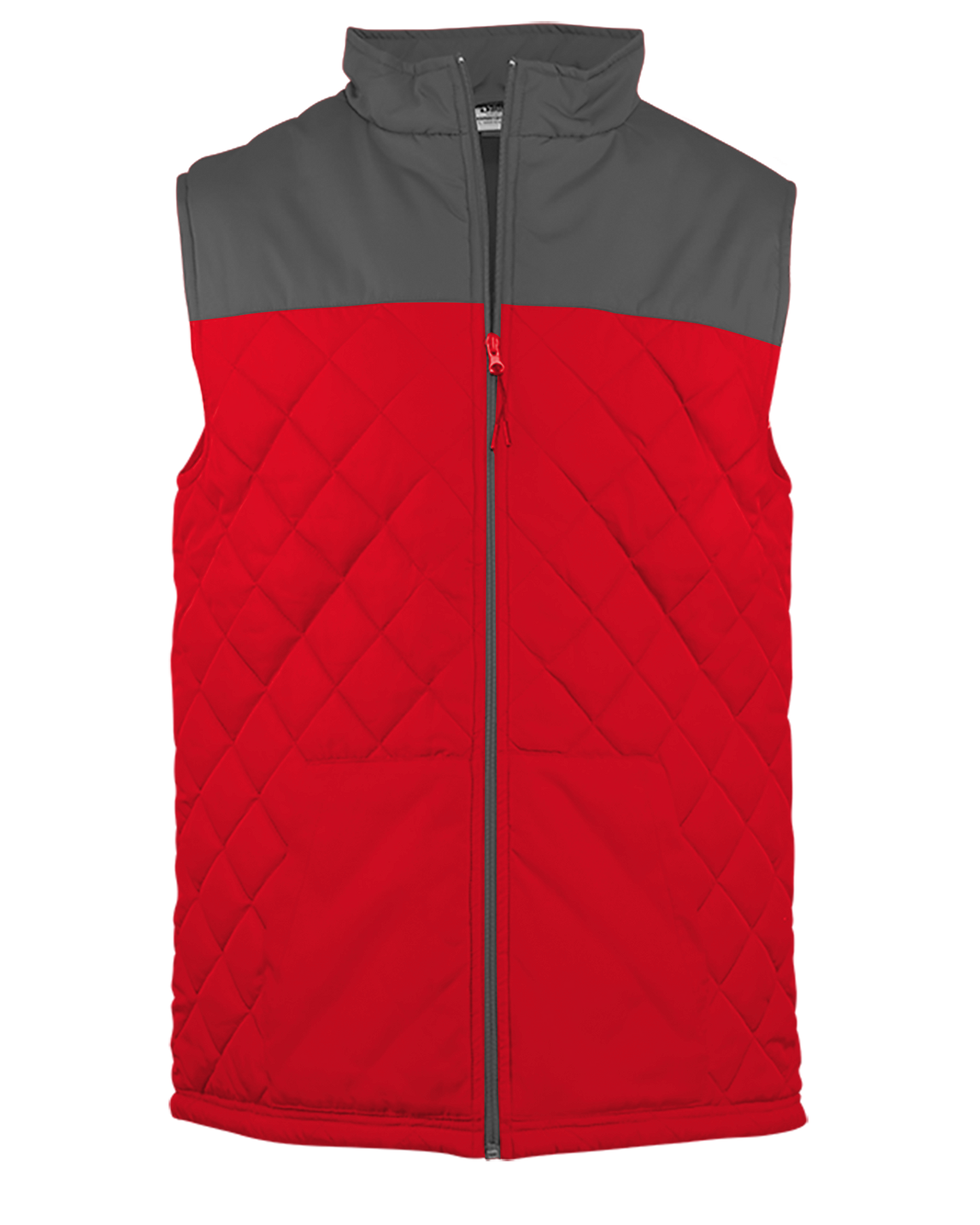 Colorblock Quilted Vest