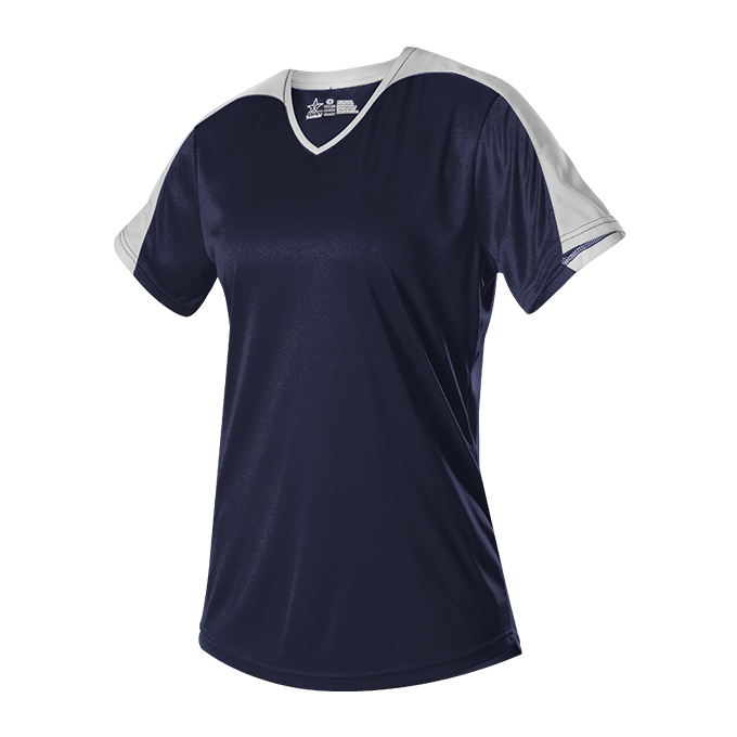 Womens V Neck Fastpitch Jersey