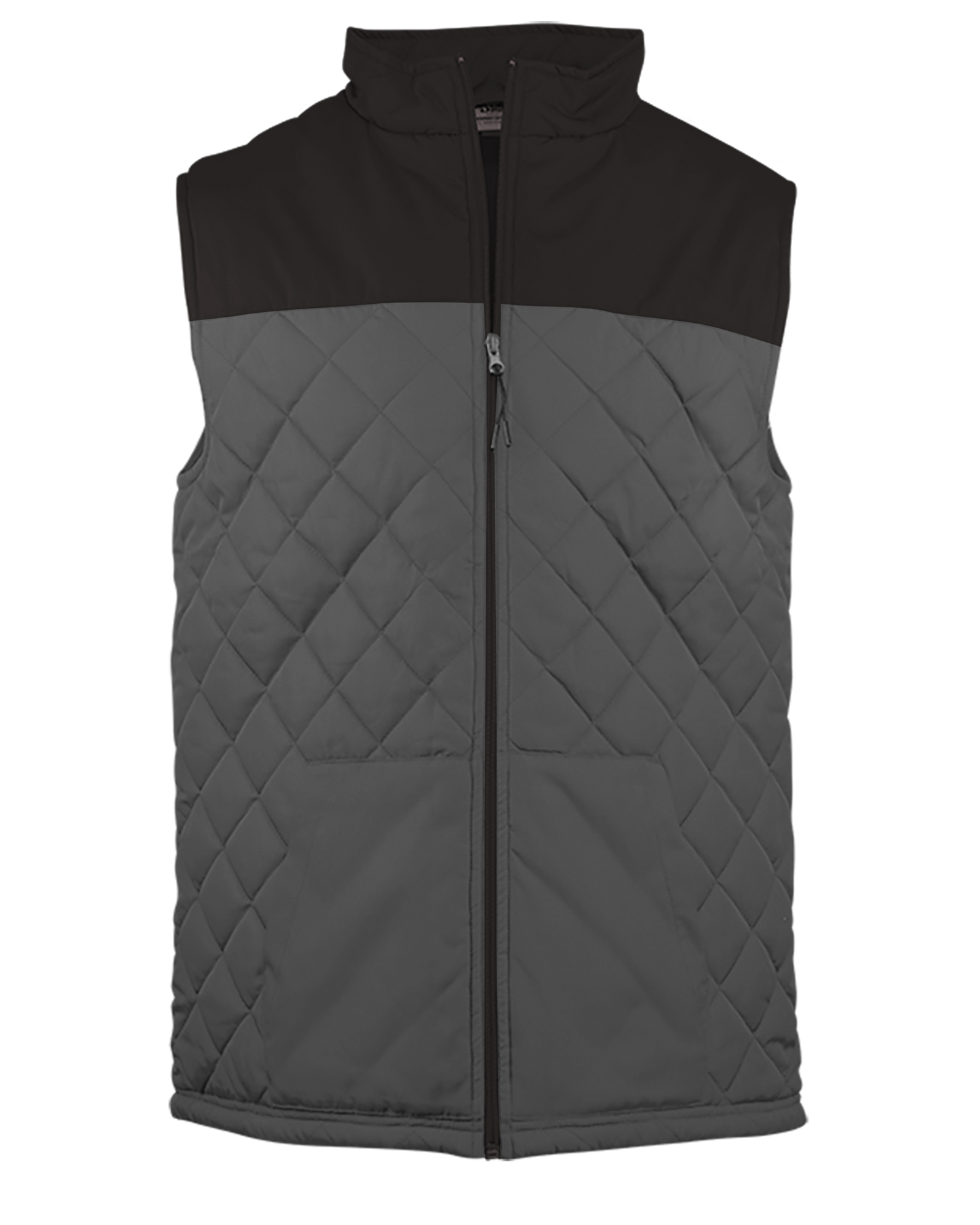 Colorblock Quilted Vest