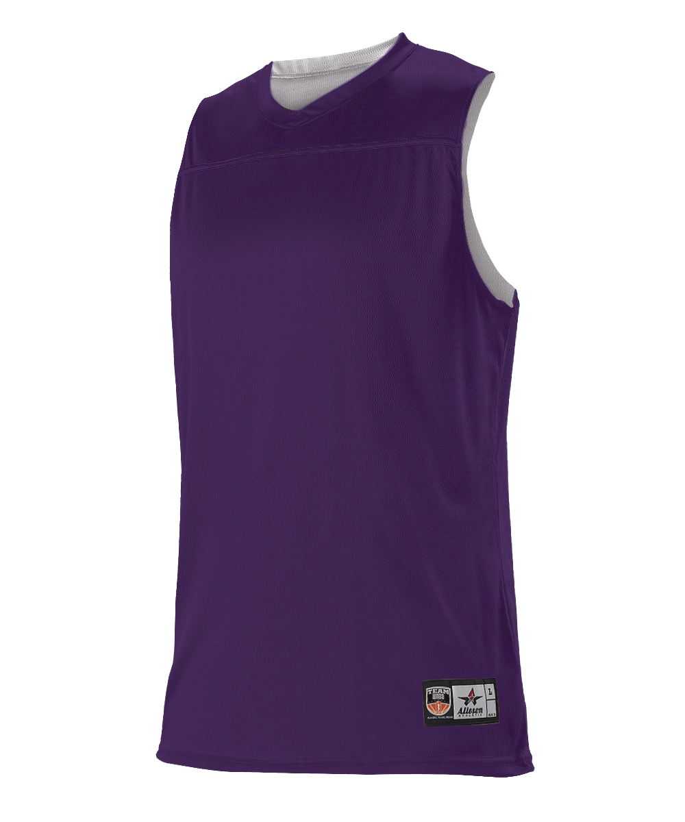 Girls Blank Reversible WNBA Racerback Jersey