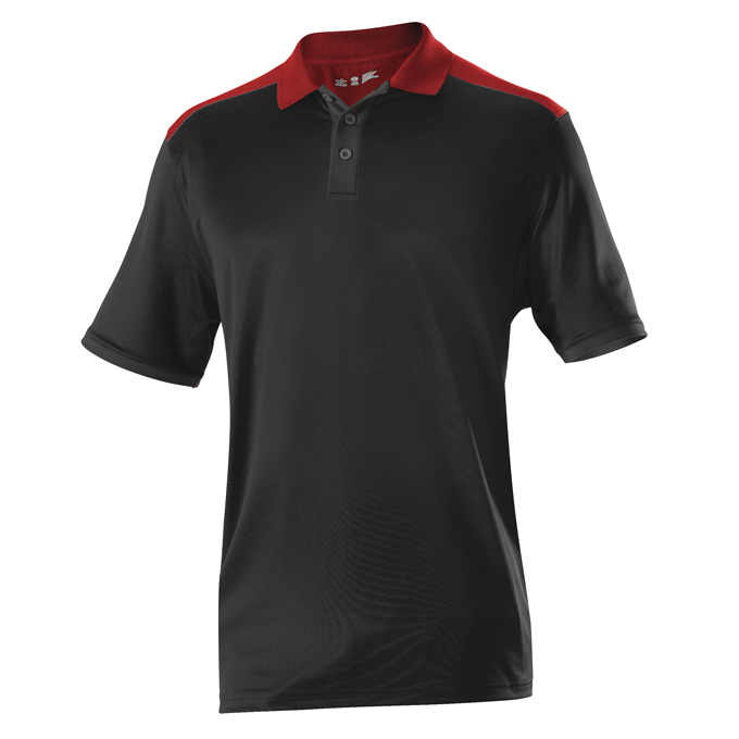 Adult Color Block Gameday Basic Polo