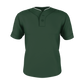 Adult Two Button Mesh Baseball Jersey With Piping