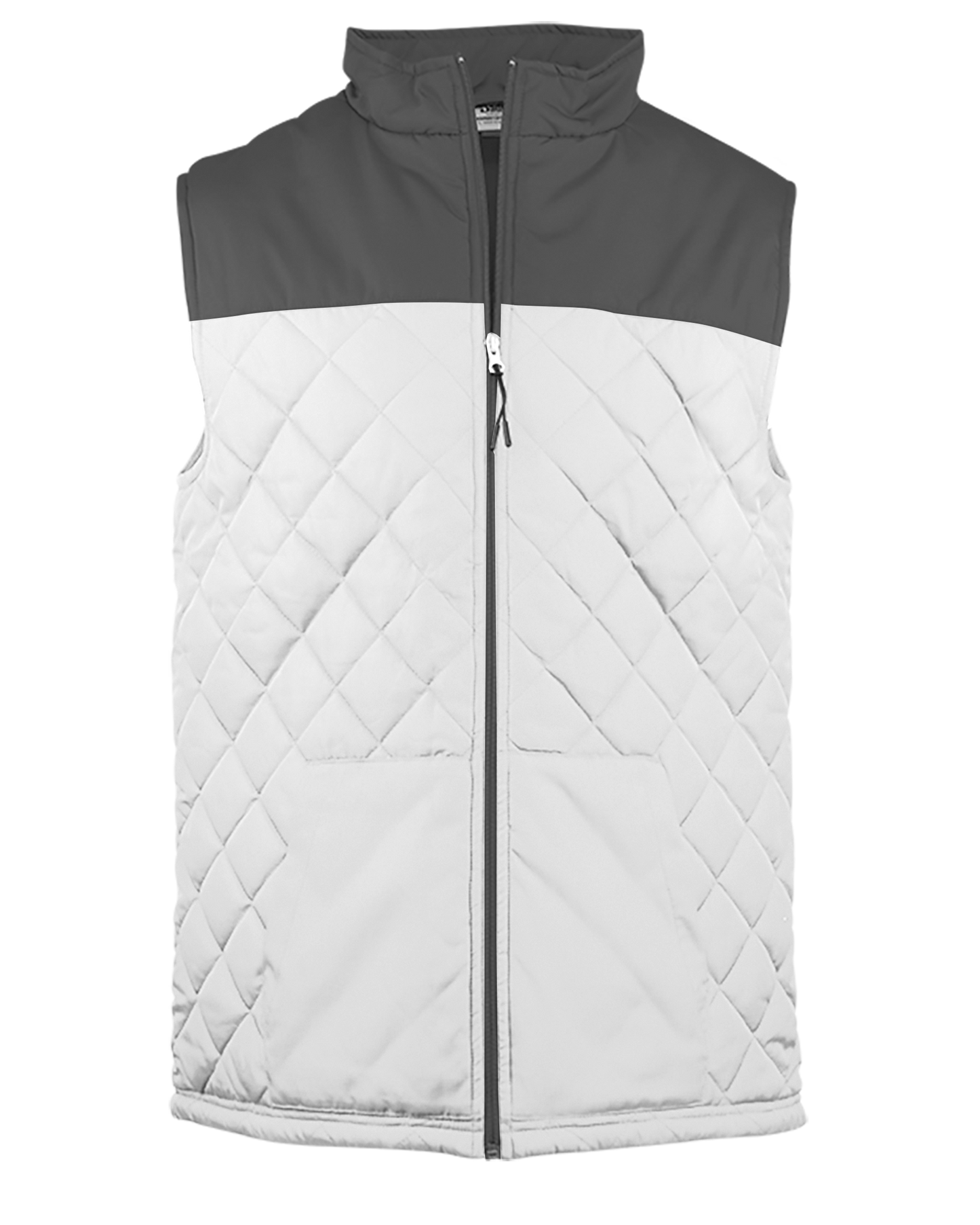 Colorblock Quilted Vest