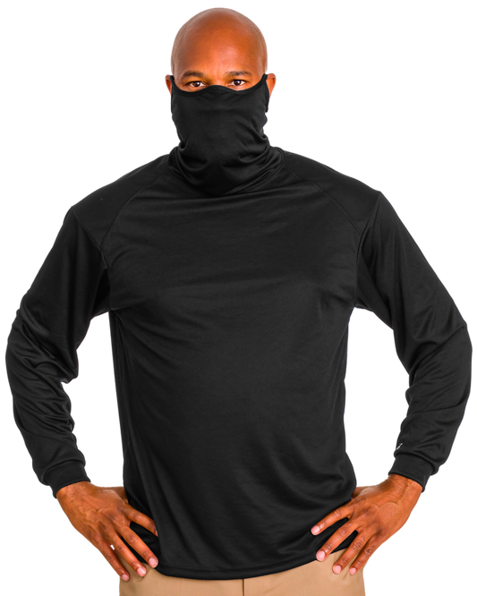 2B1 Youth L/S Performance Tee with Mask