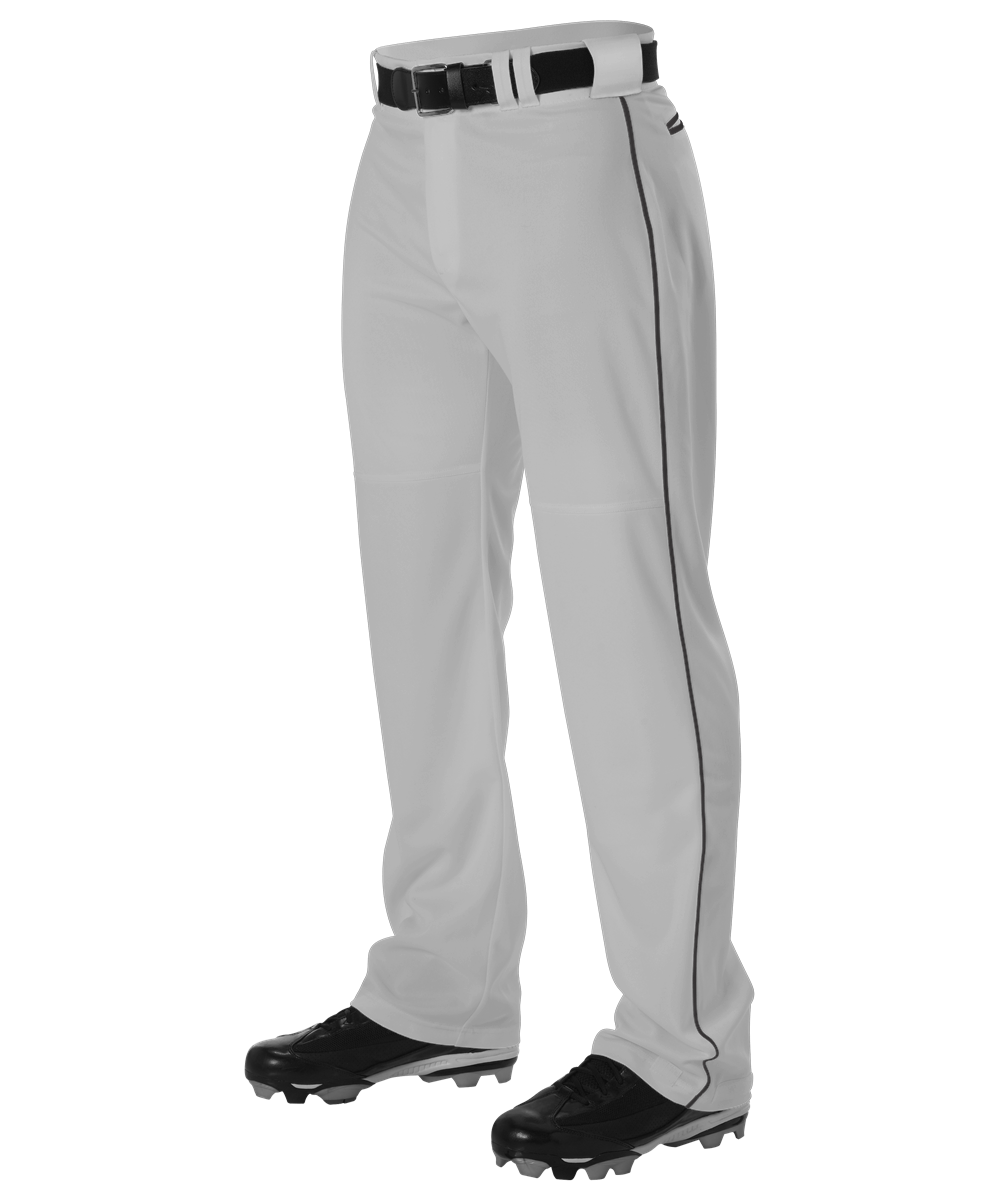 Adult Warp Knit Baseball Pant With Side Braid