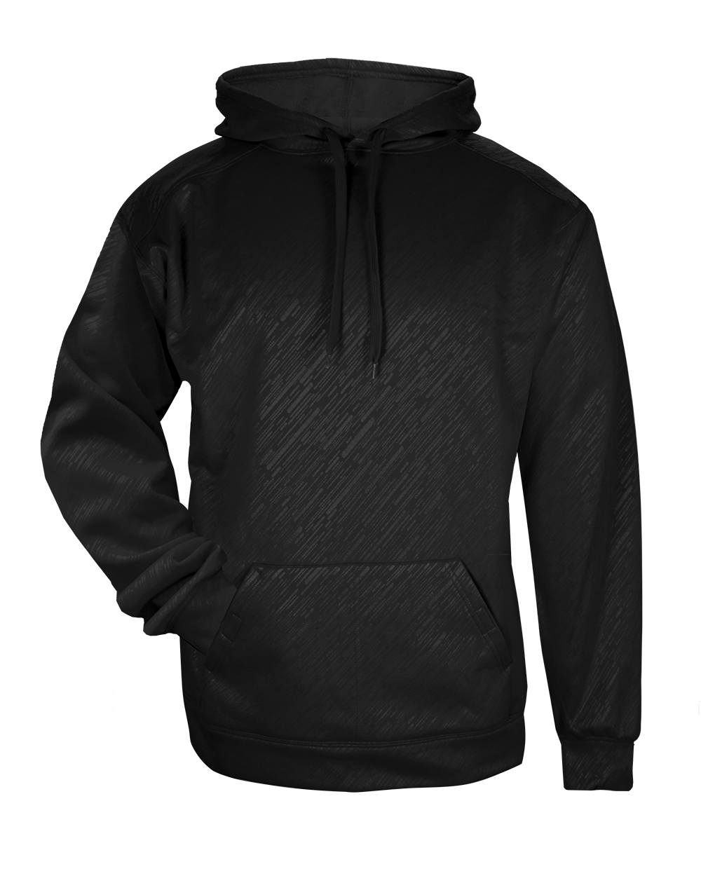 Line Embossed Hood