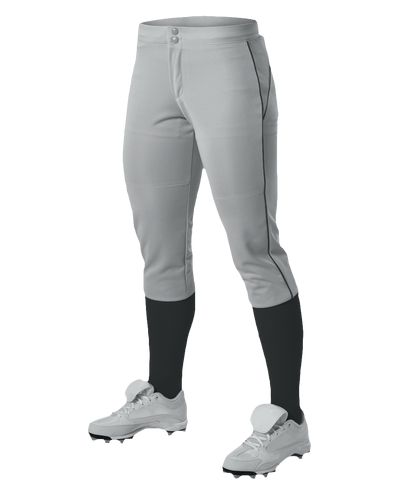 Womens Belted Piped Fastpitch Pant