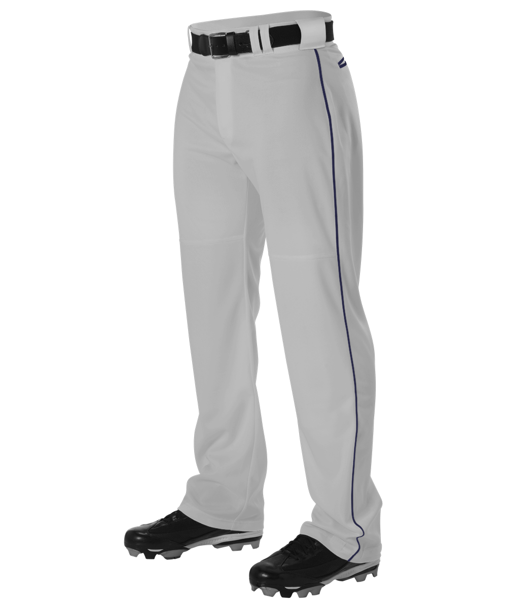 Adult Warp Knit Baseball Pant With Side Braid